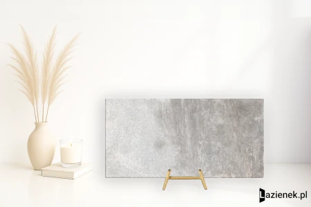 Rondine Ardesie Grey błyszcząca 60x120 - płytka imitująca kamień