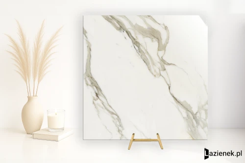 Przejdź do produktu Rondine Canova Calacatta Gold błyszcząca 120x120 cm gr. 6 mm - płytka rektyfikowana / J90931