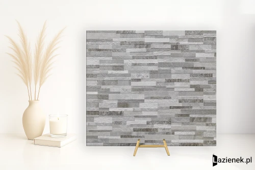 Przejdź do produktu Rondine Cubics Grey matowa 15x61 cm gr. 7 mm - płytka nierektyfikowana / J86619
