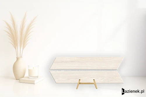 Przejdź do produktu Rondine Dream Ivory matowa 7.5x40.7 cm gr. 9 mm - płytka nierektyfikowana / J91655