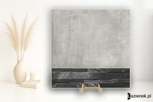 Przejdź do produktu Rondine Gioia Nero matowa 15x61 cm gr. 7 mm - płytka nierektyfikowana / J87459
