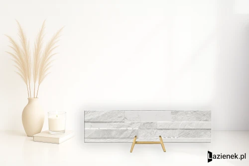 Przejdź do produktu Rondine Gioia White matowa 15x61 cm gr. 7 mm - płytka nierektyfikowana / J87456