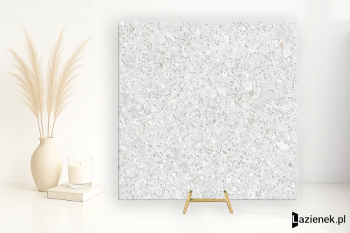 Przejdź do produktu Rondine Gravelux White matowa 60x60 cm gr. 9 mm - płytka rektyfikowana / J93460
