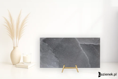 Przejdź do produktu Rondine Himalaya Black błyszcząca 60x120 cm gr. 9 mm - płytka rektyfikowana / J90566