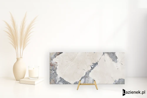 Przejdź do produktu Rondine Invisible Ivory matowa 120x280 cm gr. 6 mm - płytka rektyfikowana / J92922