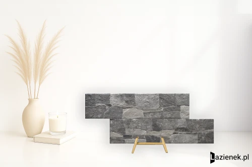 Przejdź do produktu Rondine Lyon Dark matowa 15x61 cm gr. 7 mm - płytka nierektyfikowana / J88561