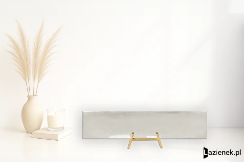 Przejdź do produktu Rondine Marrakech White wysoki połysk 4.8x20 cm gr. 10 mm - płytka nierektyfikowana / J92239