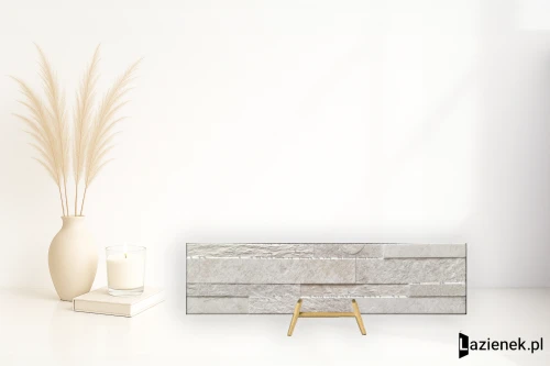 Przejdź do produktu Rondine Quarzi 3D White matowa 15x61 cm gr. 7 mm - płytka nierektyfikowana / J87439