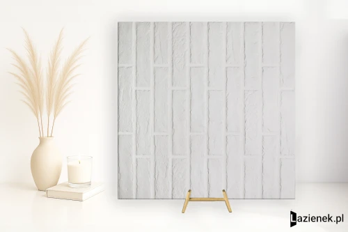 Przejdź do produktu Rondine Tribeca White antybakteryjna (advance) 6x25 cm gr. 10 mm - płytka rektyfikowana / J89965