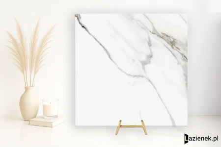 Colorker Calacatta Gold White 120x120 - płytka imitująca marmur