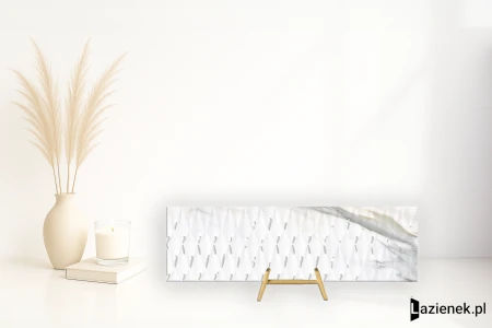 Colorker Calacatta Gold White błyszcząca 31.6x100 - płytka imitująca marmur