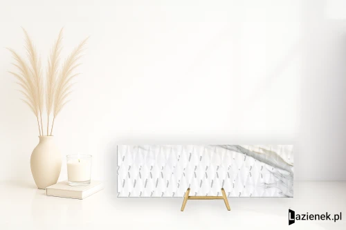 Przejdź do produktu Colorker Calacatta Gold White błyszcząca 31.6x100 cm gr. 10 mm - płytka rektyfikowana / 223584