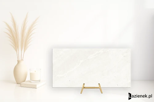 Przejdź do produktu Colorker Dhara White antypoślizgowa 59.5x119.2 cm gr. 10 mm - płytka rektyfikowana / 230502