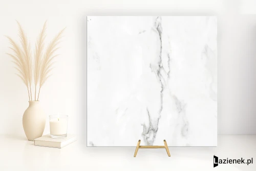 Przejdź do produktu Colorker Insignia White matowa 59.5x59.5 cm gr. 10 mm - płytka rektyfikowana / 222227