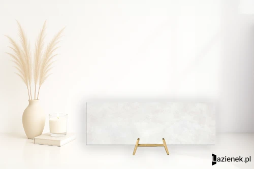 Przejdź do produktu Colorker Memory White matowa 39.6x119.2 cm gr. 7 mm - płytka rektyfikowana / 219800