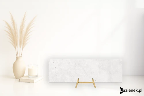 Przejdź do produktu Colorker Premiere White matowa 31.6x100 cm gr. 10 mm - płytka rektyfikowana / 226275