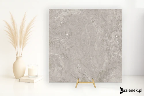 Przejdź do produktu Fondovalle Alpine Light Grey Cross matowa 120x120 cm gr. 6 mm - płytka rektyfikowana / ALP078