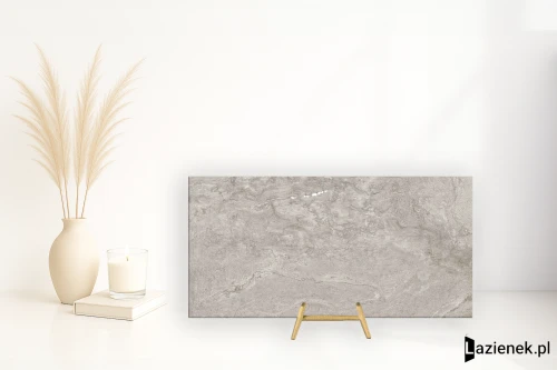 Przejdź do produktu Fondovalle Alpine Light Grey Cross matowa 60x120 cm gr. 9 mm - płytka rektyfikowana / ALP006