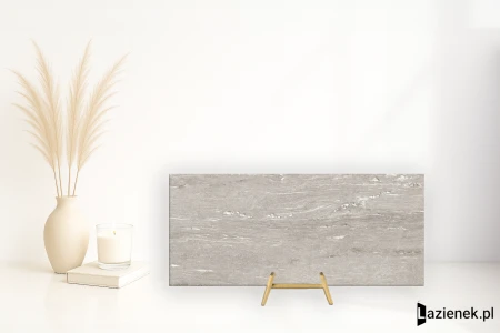 Fondovalle Alpine Light Grey Vein strukturalna 3D 120x278 - płytka imitująca kamień