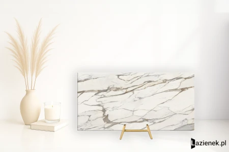 Fondovalle Infinito 2.0 Calacatta Gold szlifowana satynowa 160x320 - płytka imitująca marmur