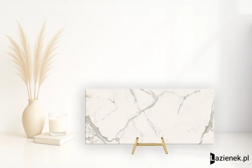 Przejdź do produktu Fondovalle Infinito 2.0 Calacatta Light szlifowana satynowa 120x278 cm gr. 6 mm - płytka rektyfikowana / INF1280