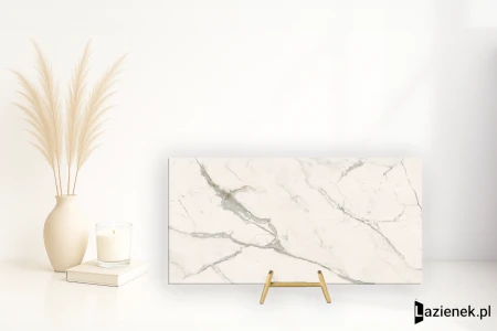 Fondovalle Infinito 2.0 Calacatta Light szlifowana satynowa 160x320 - płytka imitująca marmur