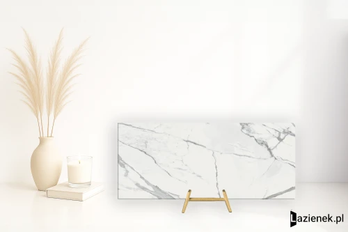 Przejdź do produktu Fondovalle Infinito 2.0 Calacatta White szlifowana satynowa 160x320 cm gr. 6 mm - płytka rektyfikowana / INF415