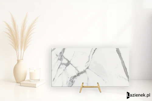 Przejdź do produktu Fondovalle Infinito 2.0 Calacatta White naturalna 60x120 cm gr. 6 mm - płytka rektyfikowana / INF2655