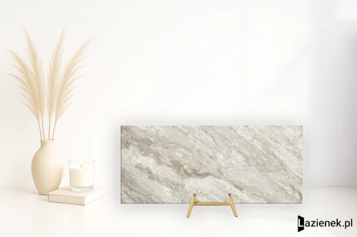 Przejdź do produktu Fondovalle Infinito 2.0 Cream Diamonds strukturalna 3D polerowana 120x278 cm gr. 6 mm - płytka rektyfikowana / INF3089