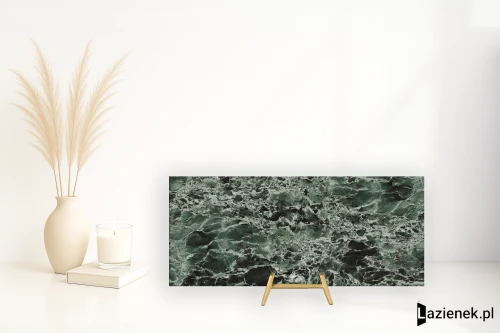 Przejdź do produktu Fondovalle Infinito 2.0 Green Denis wysoki połysk 60x120 cm gr. 6 mm - płytka rektyfikowana / INF2685