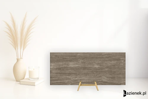 Przejdź do produktu Fondovalle Royal Travertino Fuscus Vein strukturalna 3D wyk. satyna 120x278 cm gr. 6 mm - płytka rektyfikowana / ROT215