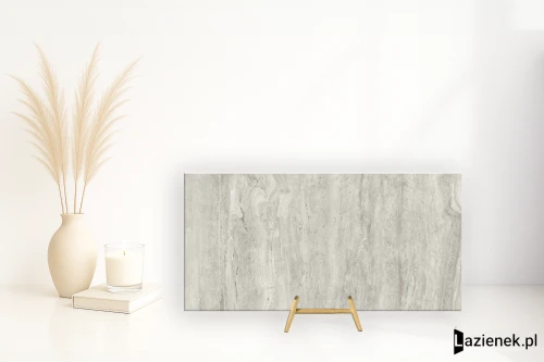 Przejdź do produktu Fondovalle Royal Travertino Griseo Vein strukturalna 3D wyk. satyna 60x120 cm gr. 6 mm - płytka rektyfikowana / ROT222