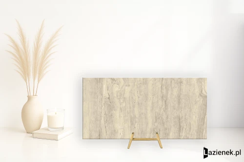 Przejdź do produktu Fondovalle Royal Travertino Navona Vein strukturalna 3D wyk. satyna 60x120 cm gr. 6 mm - płytka rektyfikowana / ROT221