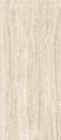 Fondovalle Royal Travertino Ebur Vein strukturalna 3D wyk. satyna 120x278 - płytka imitująca marmur