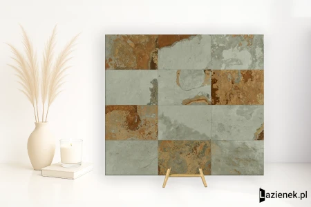 Coem Bali Light Green 60.4x90.6 - płytka imitująca kamień
