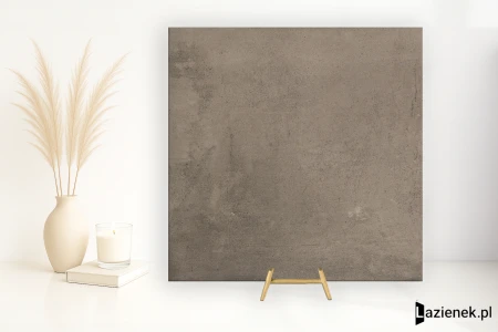Coem Cottocemento Brown zewnętrzna antypoślizgowa 60.4x60.4 - płytka imitująca beton