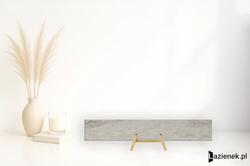 Przejdź do produktu Coem Dualmood Stone Light Grey matowa 20x120 cm gr. 9 mm - płytka rektyfikowana / VAS213R