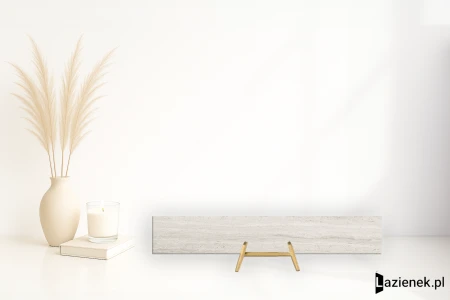 Coem Flow Light Grey 20x120 - płytka imitująca beton