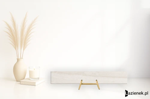 Przejdź do produktu Coem Flow White matowa 20x120 cm gr. 9 mm - płytka rektyfikowana / 0SK211R