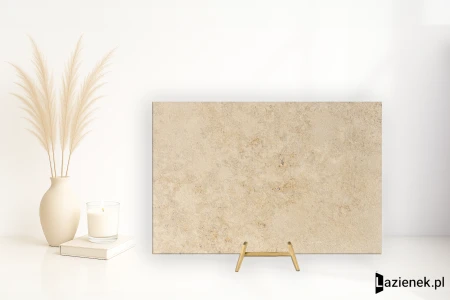 Coem Pietra Jura Beige strukturalna 60.4x90.6 - płytka imitująca kamień