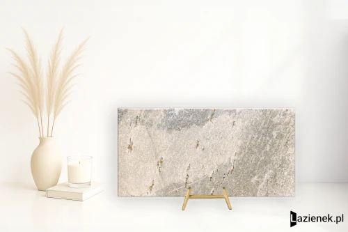 Przejdź do produktu Coem Quartz Silver strukturalna 30.5x61.4 cm gr. 9 mm - płytka rektyfikowana / 00QZ363