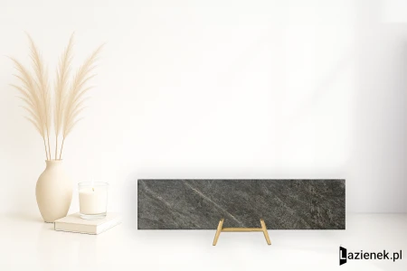 Coem Soap Stone Black 7.3x30 - płytka imitująca kamień