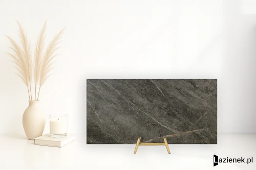Przejdź do produktu Coem Soap Stone Black matowa 75x149.7 cm gr. 9 mm - płytka rektyfikowana / 0SO717R