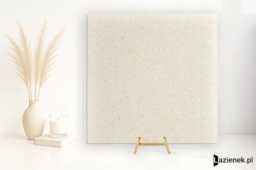 Przejdź do produktu Coem Terrazzo Mini Caolino matowa 60x60 cm gr. 9 mm - płytka rektyfikowana / 0TZ601R