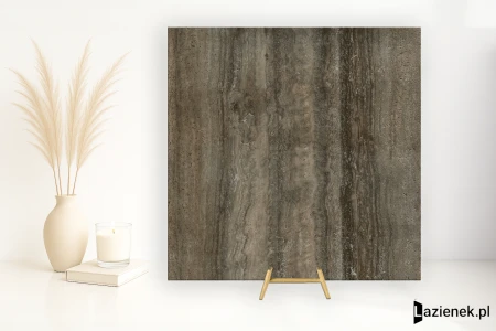Coem Touch Stone Vein Brown 60.4x60.4 - płytka imitująca marmur