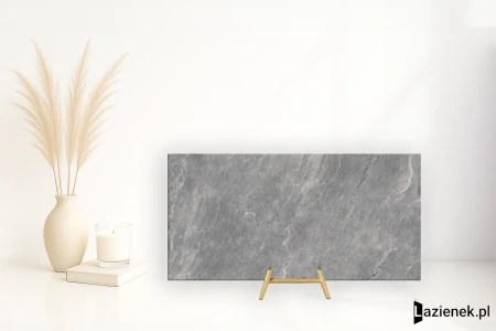 Coem Wide Gres Cardoso Grigio Scuro 120x240 - płytka drewnopodobna