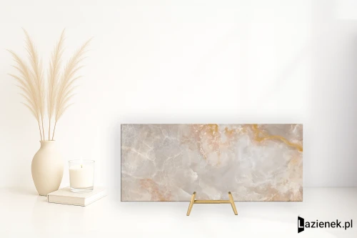 Przejdź do produktu Coem Wide Gres Onice Effect Cloudy Grey polerowana 120x280 cm gr. 6 mm - płytka rektyfikowana / 0OE281L