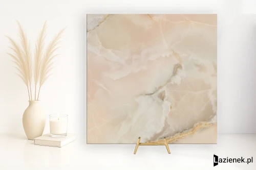 Przejdź do produktu Coem Wide Gres Onice Effect Misty Rose polerowana 120x120 cm gr. 6 mm - płytka rektyfikowana / 0OE124L