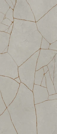 Coem Wide Gres Cement Effect Grey Metal Groove 120x280 - płytka drewnopodobna