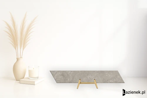 Przejdź do produktu Piemme Limestone English Grey matowa 10x53 cm gr. 9 mm - płytka rektyfikowana / 05552